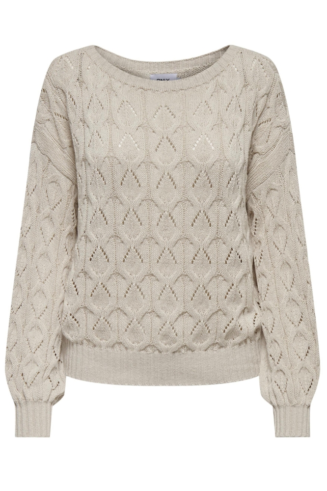 ONLBRYNN LIFE STRUCTURE L/S PUL KNT 15222853 PUMICE STONE